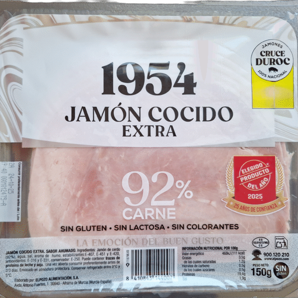 Jamón cocido extra