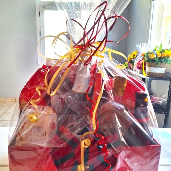 Cesta de regalo para nuestra familia