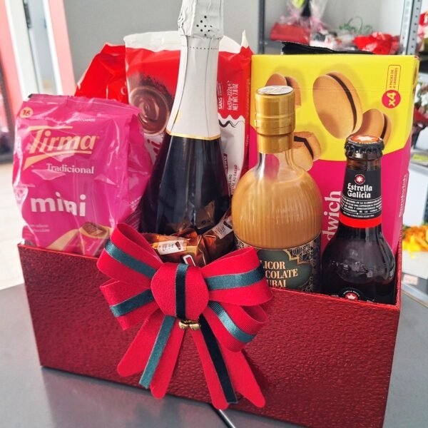 Cesta de regalo para familia grande