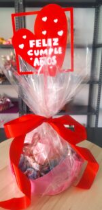 Regalo de amor con dulces