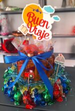Pastel de regalo para viajero - Imagen 4