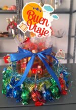 Pastel de regalo para viajero