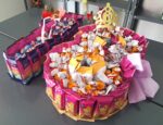 Tarta número con bombones - Imagen 5