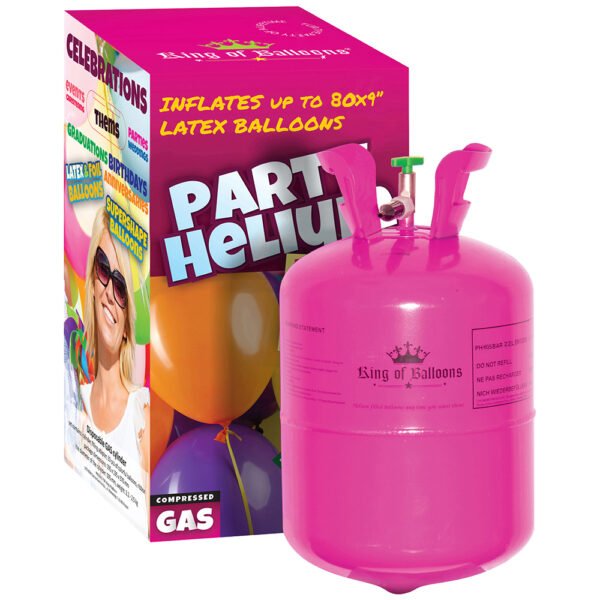 Inflado de globos con helio