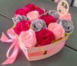 Grande corazón lleno de rosas - Imagen 4