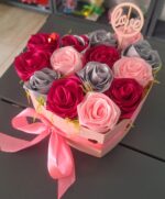 Grande corazón lleno de rosas - Imagen 15