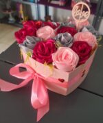 Grande corazón lleno de rosas - Imagen 16