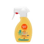 Protector solar infantil pediátrico FPS 50+ resistente al agua
