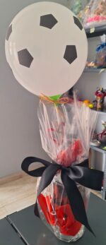 Cesta de regalo pequeña para futbólista - Imagen 8