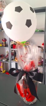 Cesta de regalo pequeña para futbólista - Imagen 11