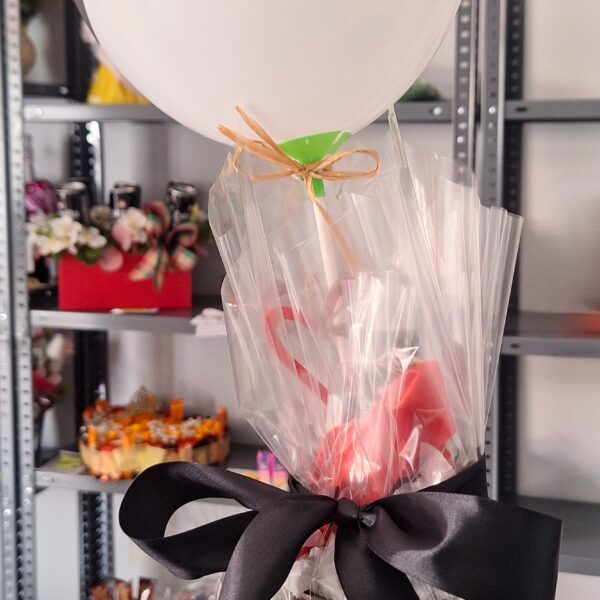 Cesta de regalo pequeña para futbólista